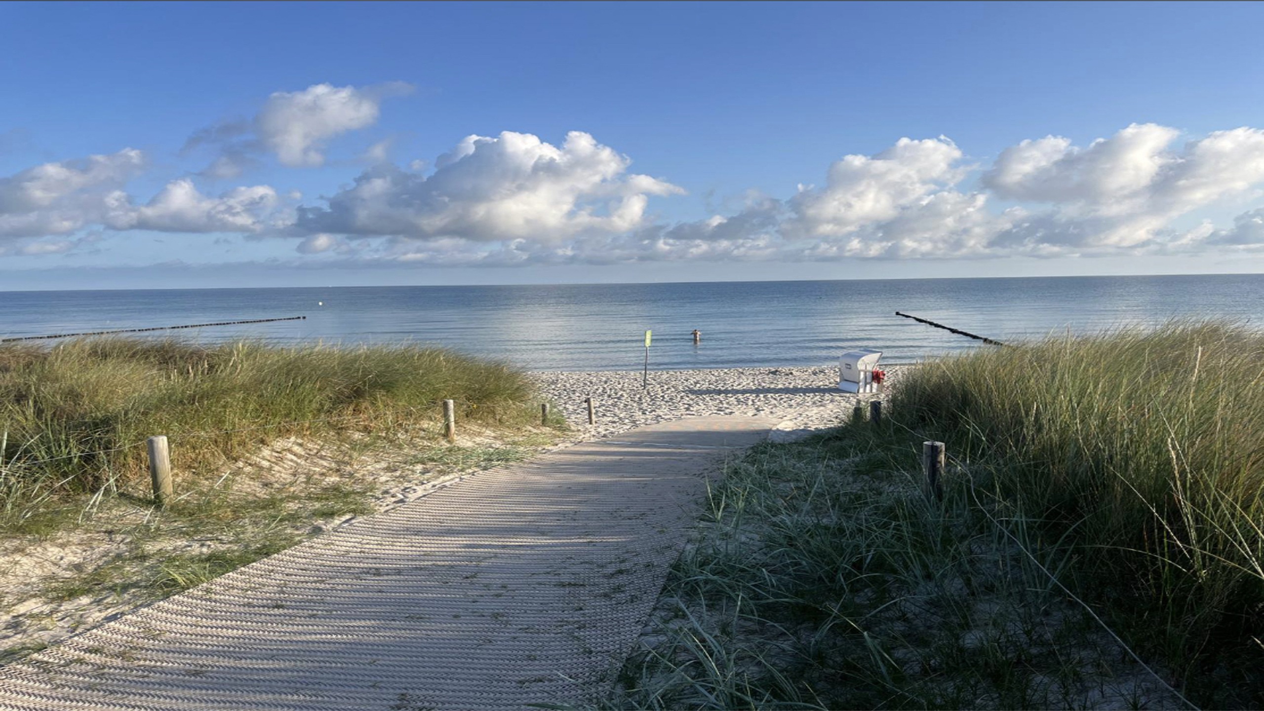 Ostsee Strand Uebergang