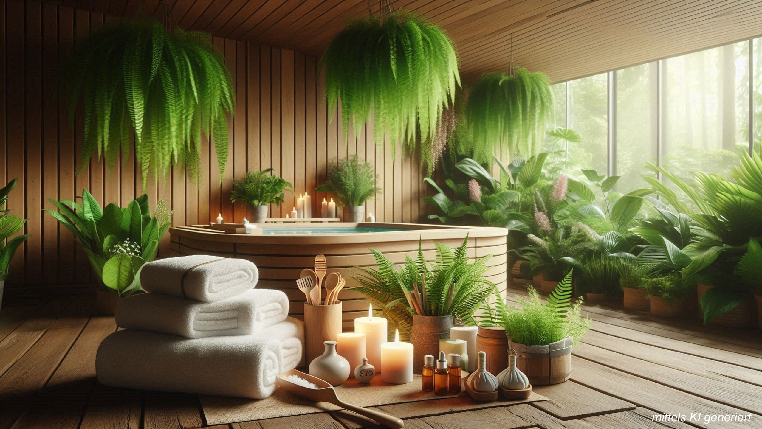 Wellness Foto KI